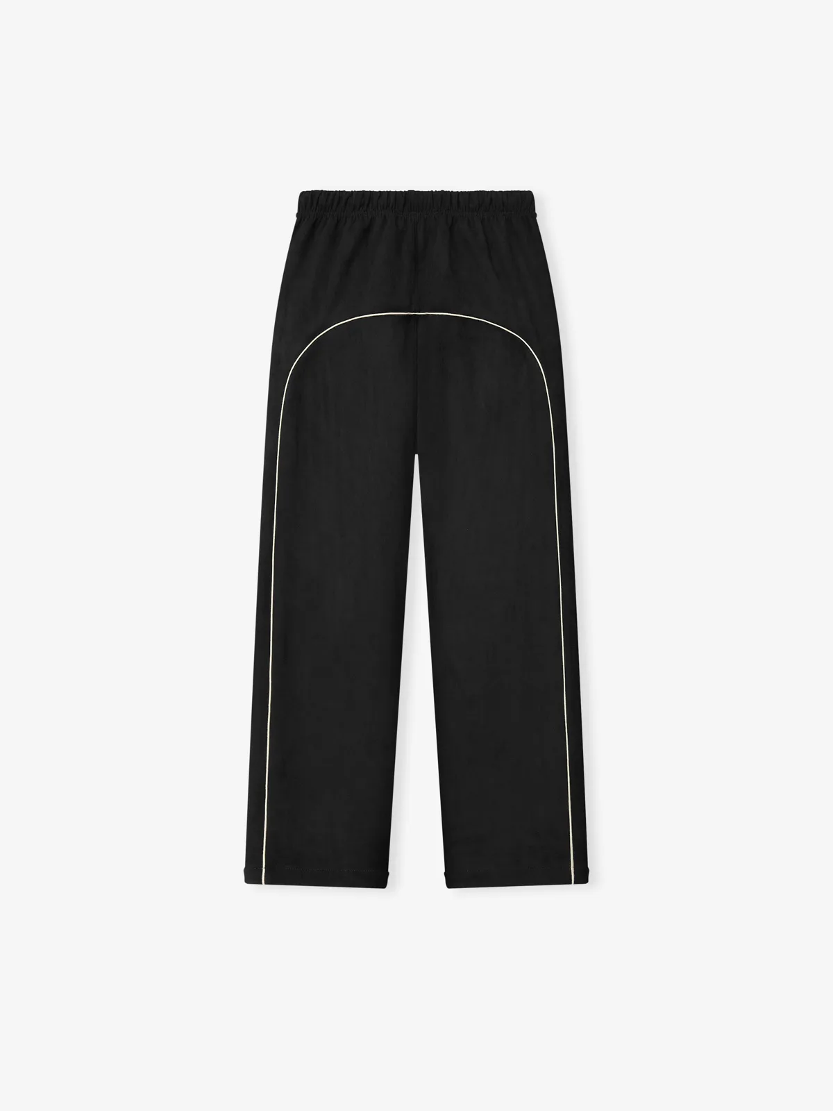 Pants Essentials Suede Fleece Signature Relaxed Pant Vintage Negro, Essentials Pants (vista 3)