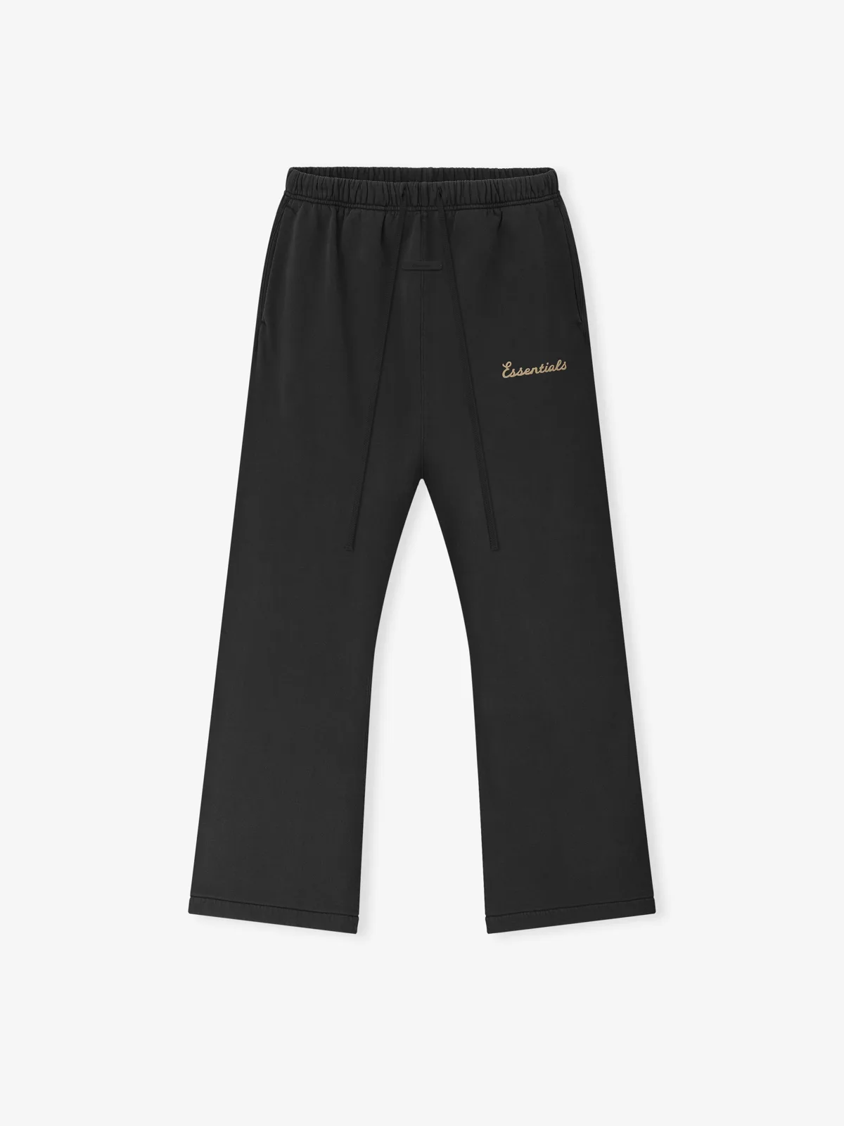 Pants Essentials Training Classic Flare Desteñido Negro, Essentials Pants (vista 1)