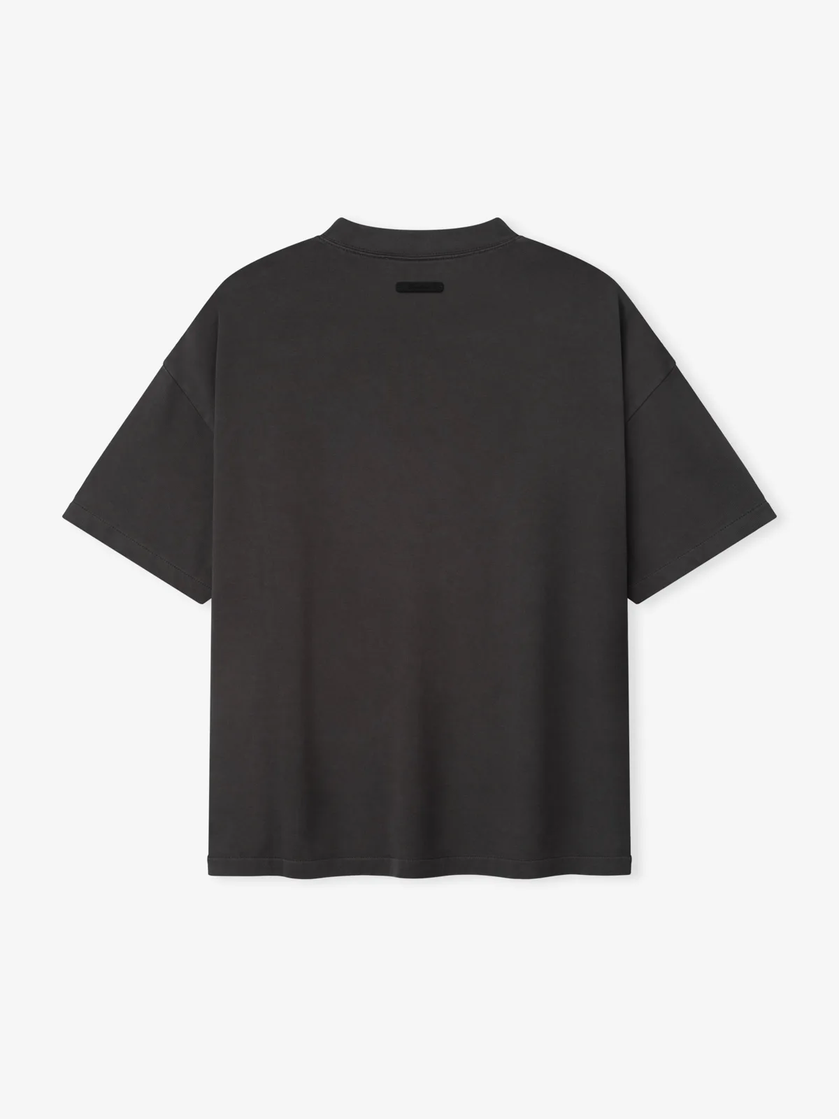 Playera Essentials Campus 90s Desteñido Negro, Essentials Tee (vista 1)