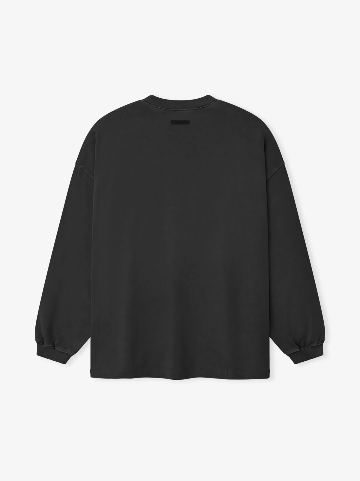 Playera Essentials Campus 90s Desteñido Negro, Essentials Tee (vista 1)