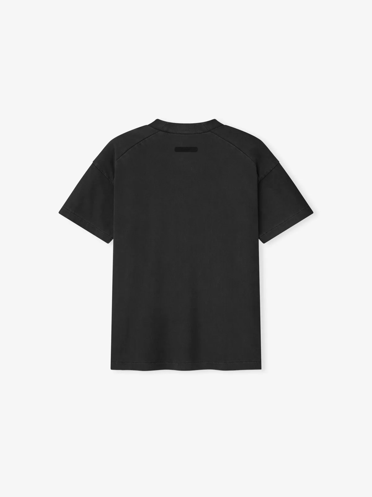 Playera Essentials Campus Classic Desteñido Negro, Essentials Tee (vista 4)