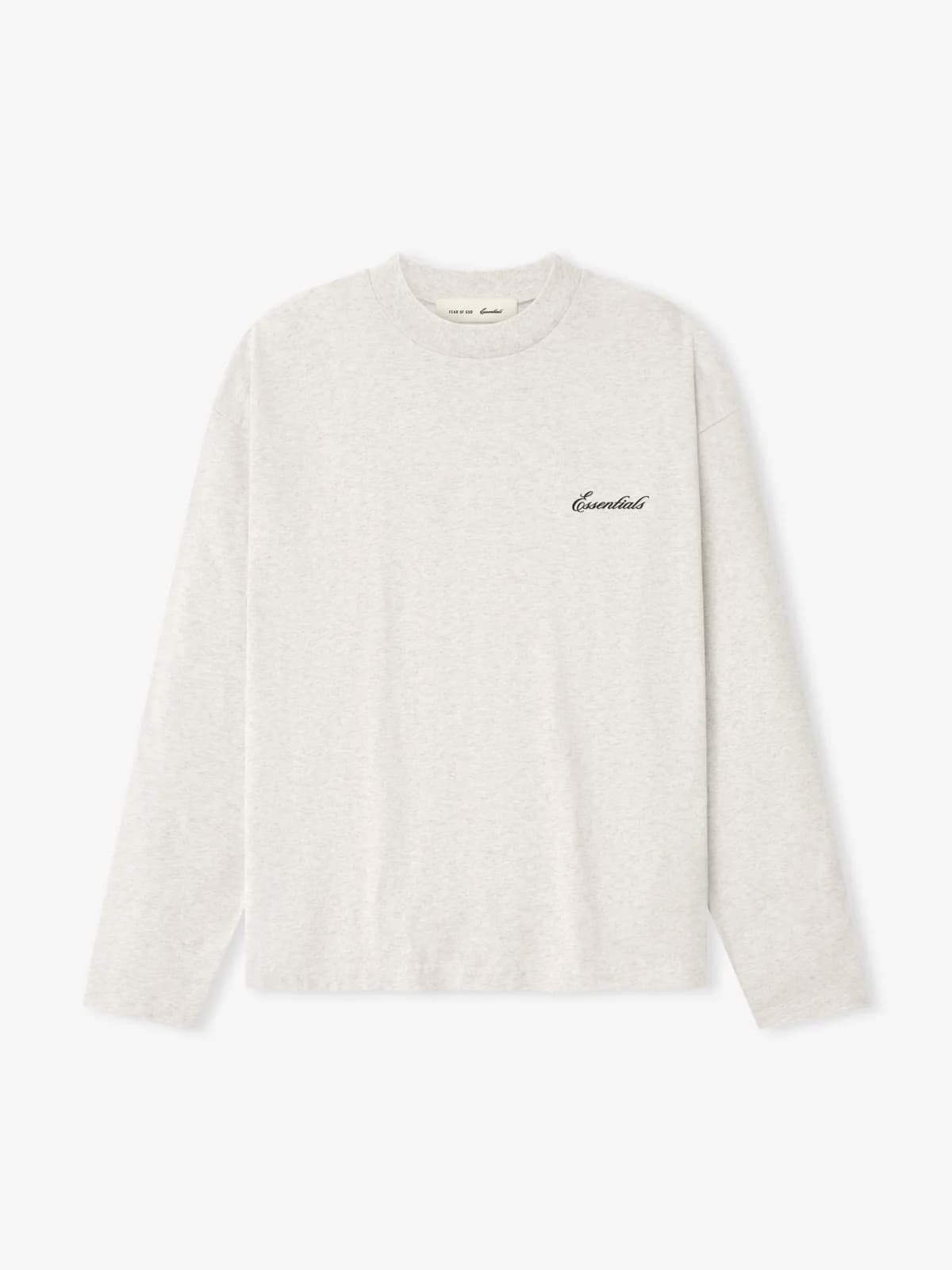Playera Essentials Classic Avena Jaspe, Essentials Tee (vista 1)
