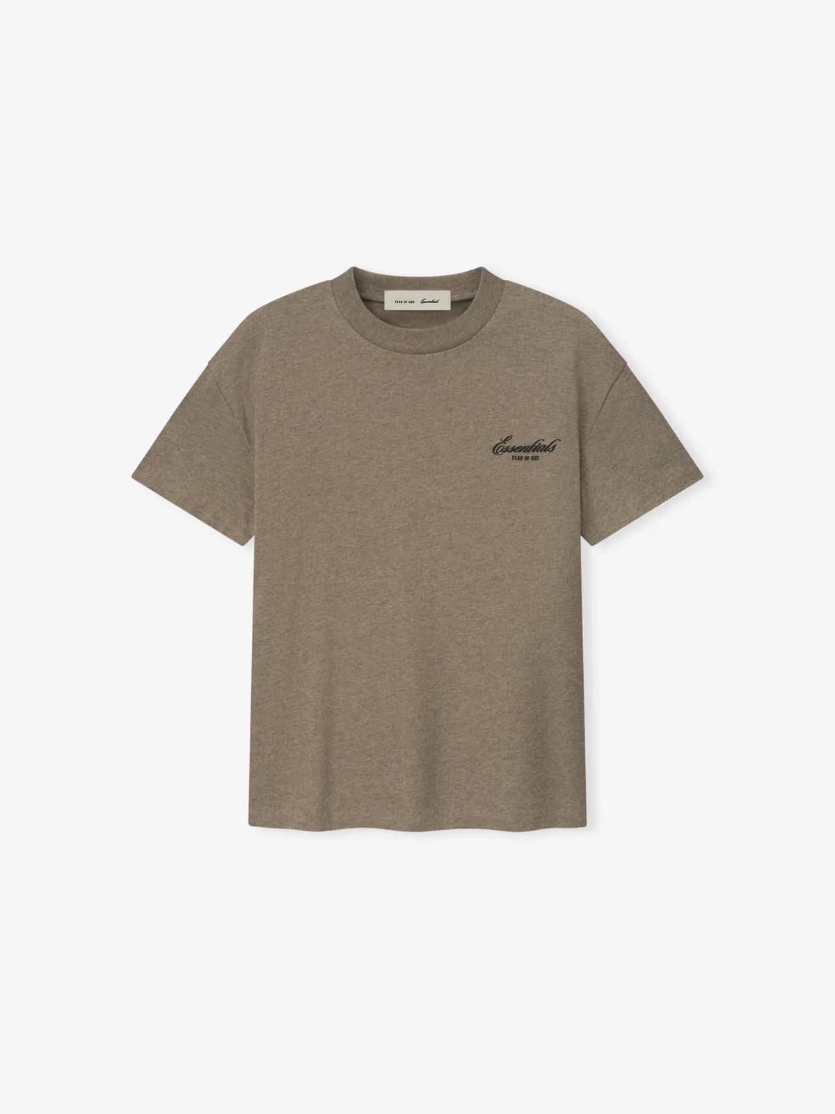 Playera Essentials Classic Jaspe, Essentials Tee (vista 1)
