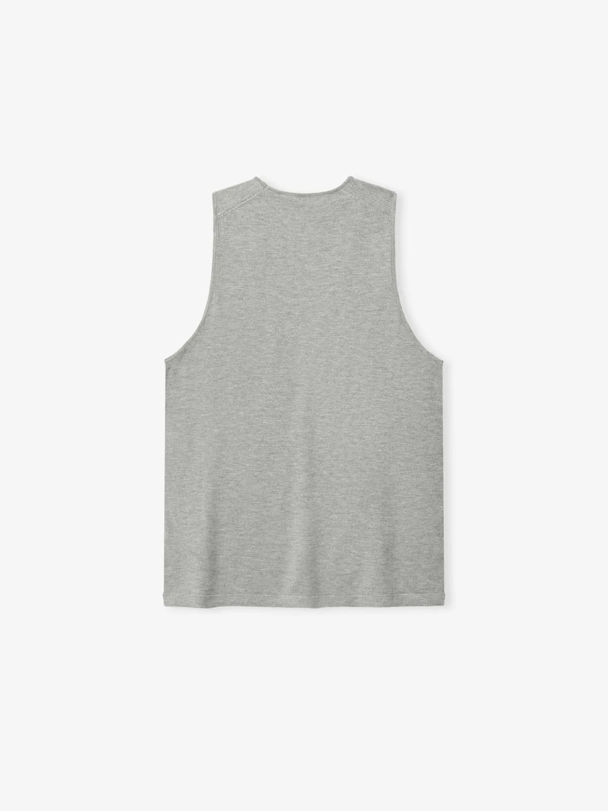 Playera Essentials Classic Rib Knit Cemento Jaspe, Essentials Tee (vista 1)