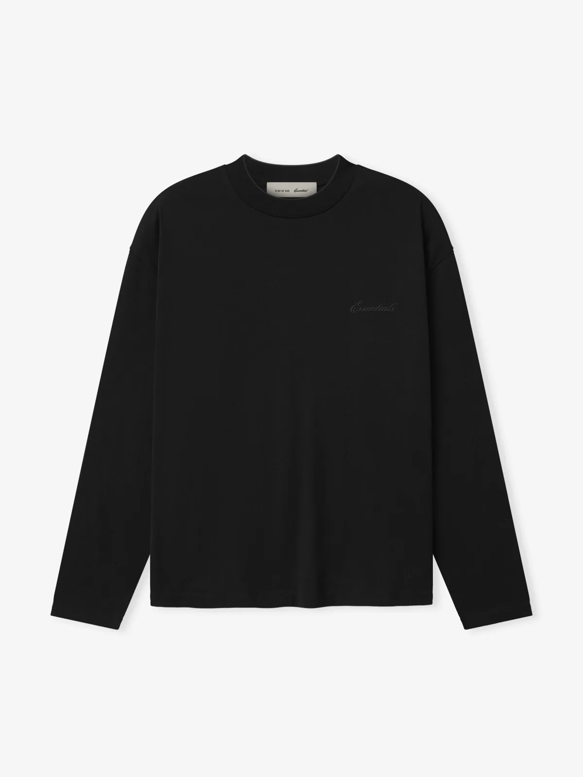 Playera Essentials Classic Vintage Negro, Essentials Tee (vista 1)