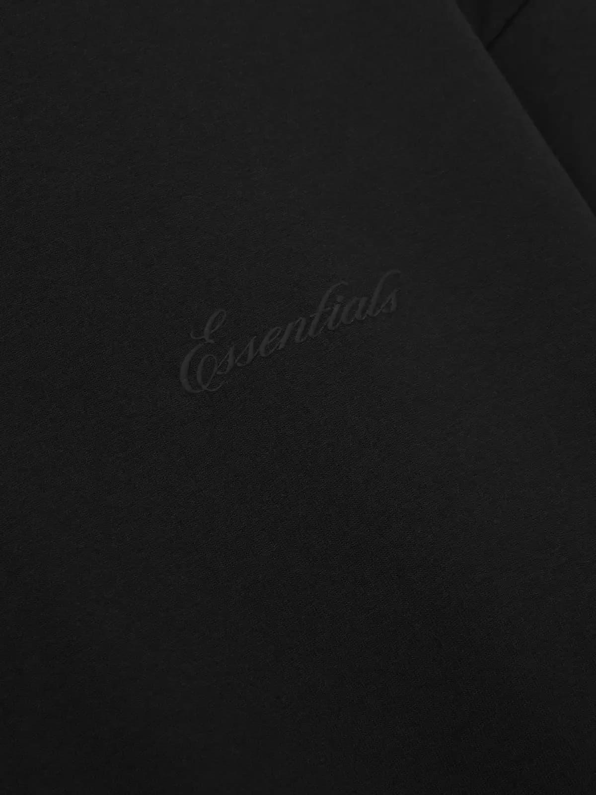 Playera Essentials Classic Vintage Negro, Essentials Tee (vista 3)