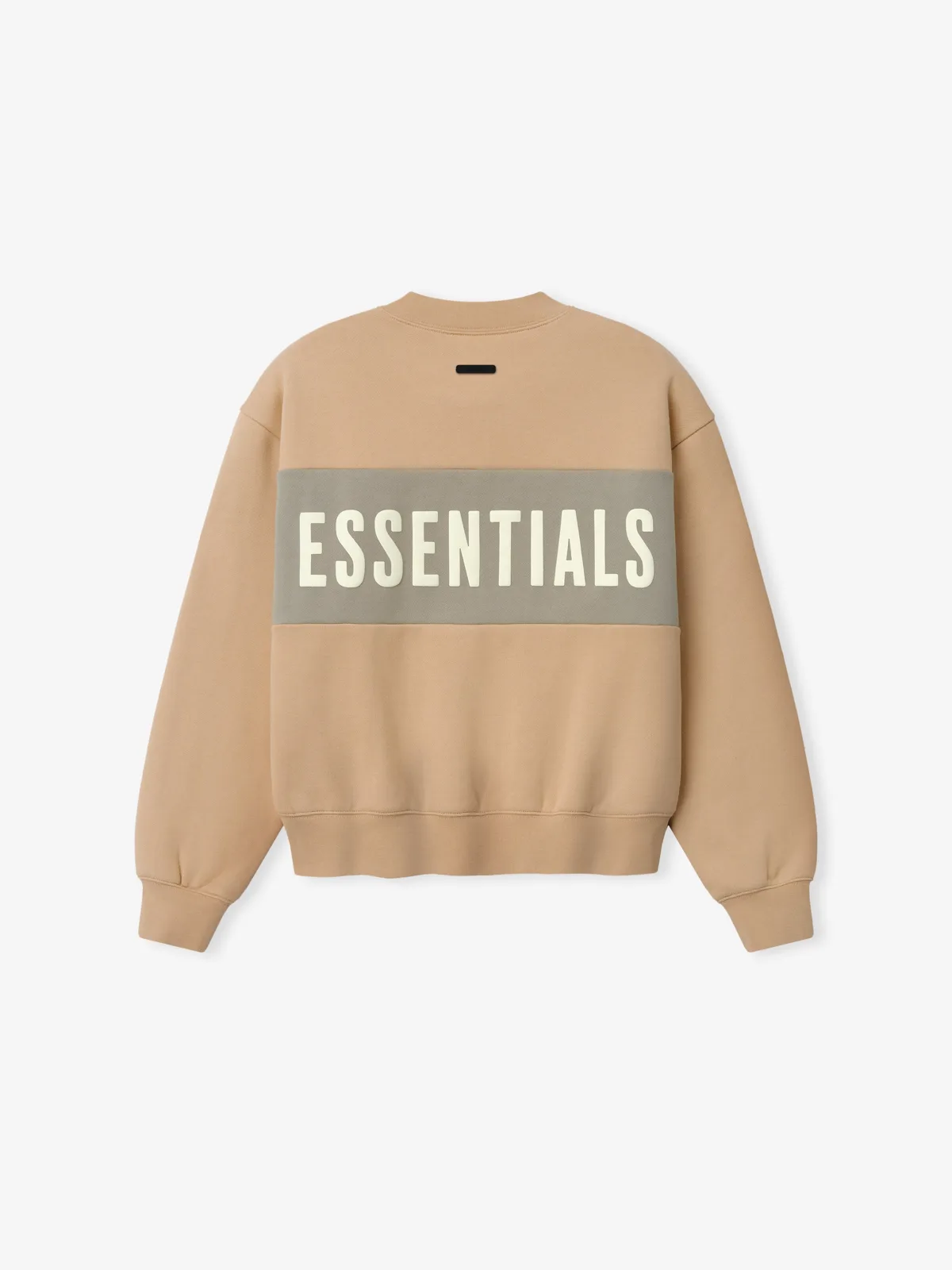 Playera Essentials Paneled Classic Sweatshirt Jengibre, Essentials Tee (vista 1)