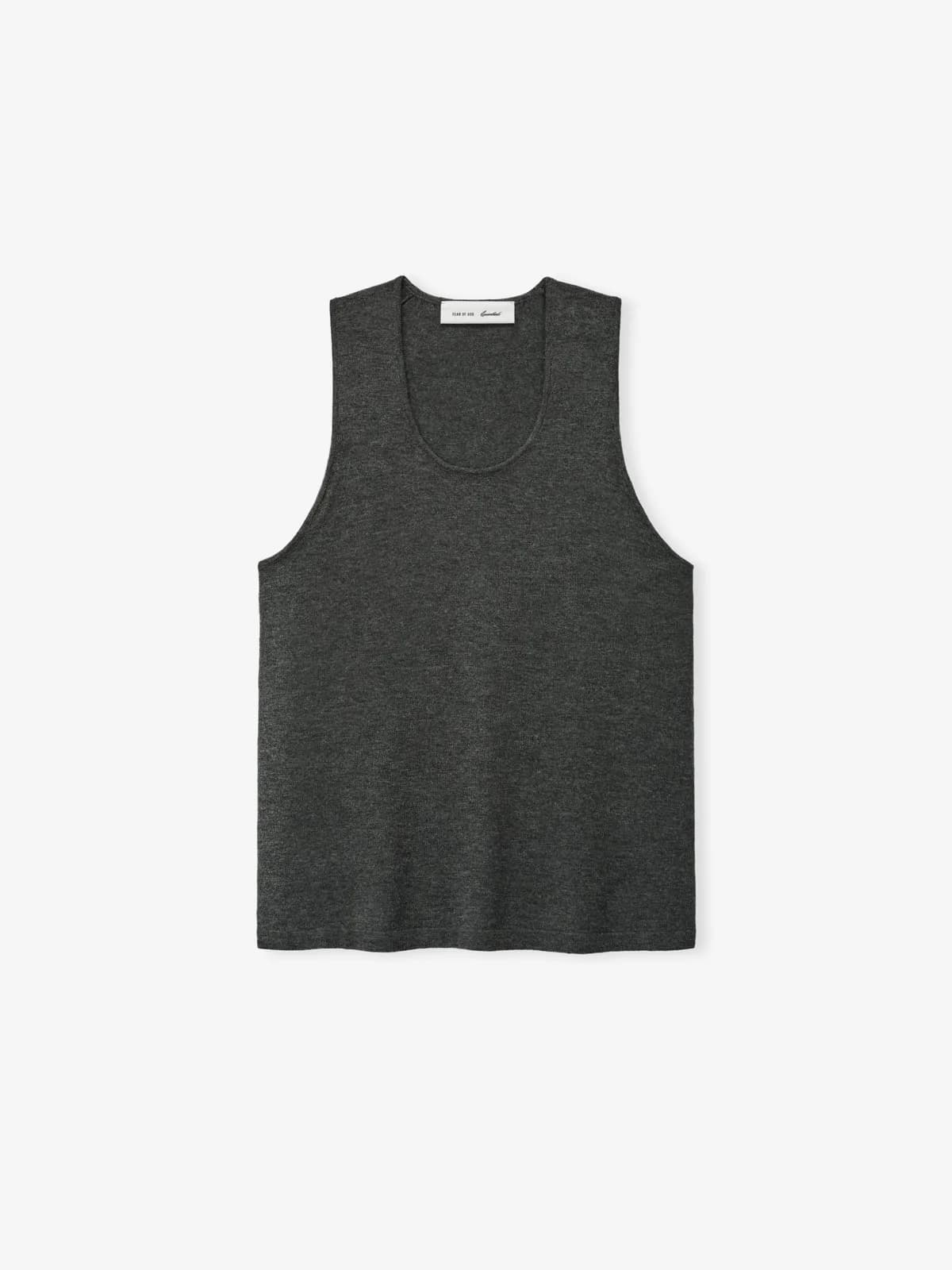 Playera Essentials Soft Knit Classic Acero Gris, Essentials Tee (vista 1)
