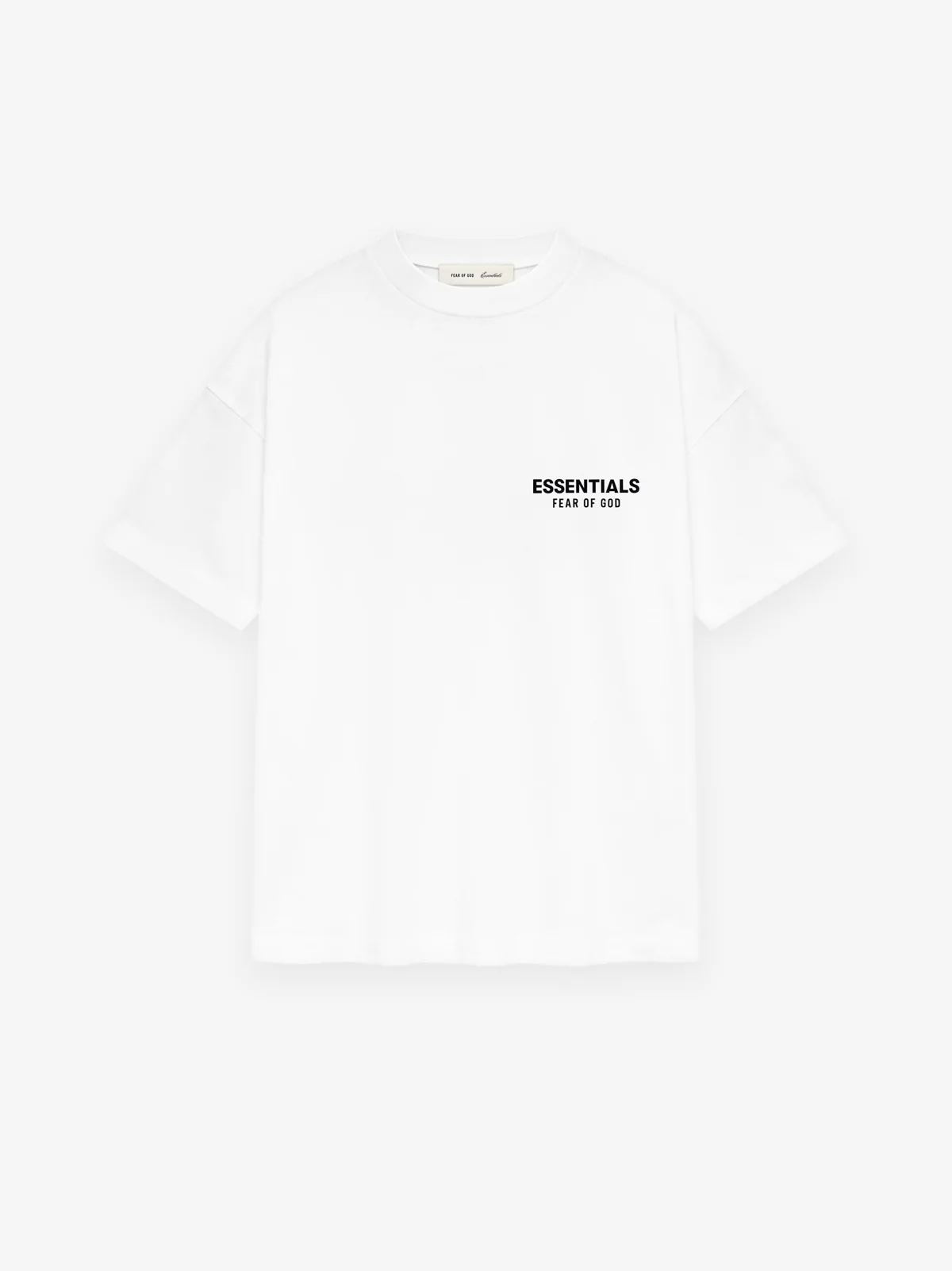 Playera Essentials SS26 Classic Brillante Blanco, Essentials Tee (vista 1)