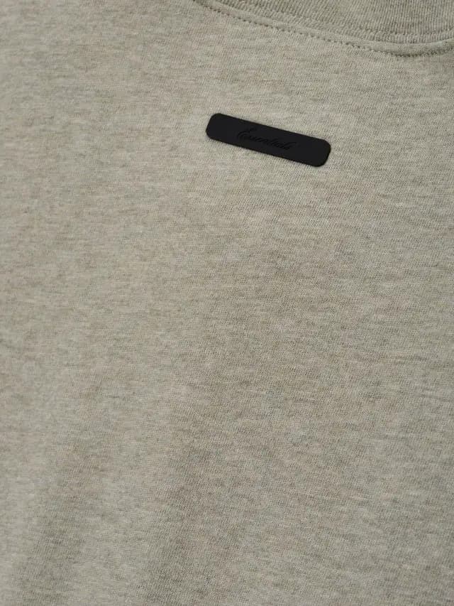 Playera Essentials Tri-Blend Classic Fit Foca Jaspe, Essentials Tee (vista 3)