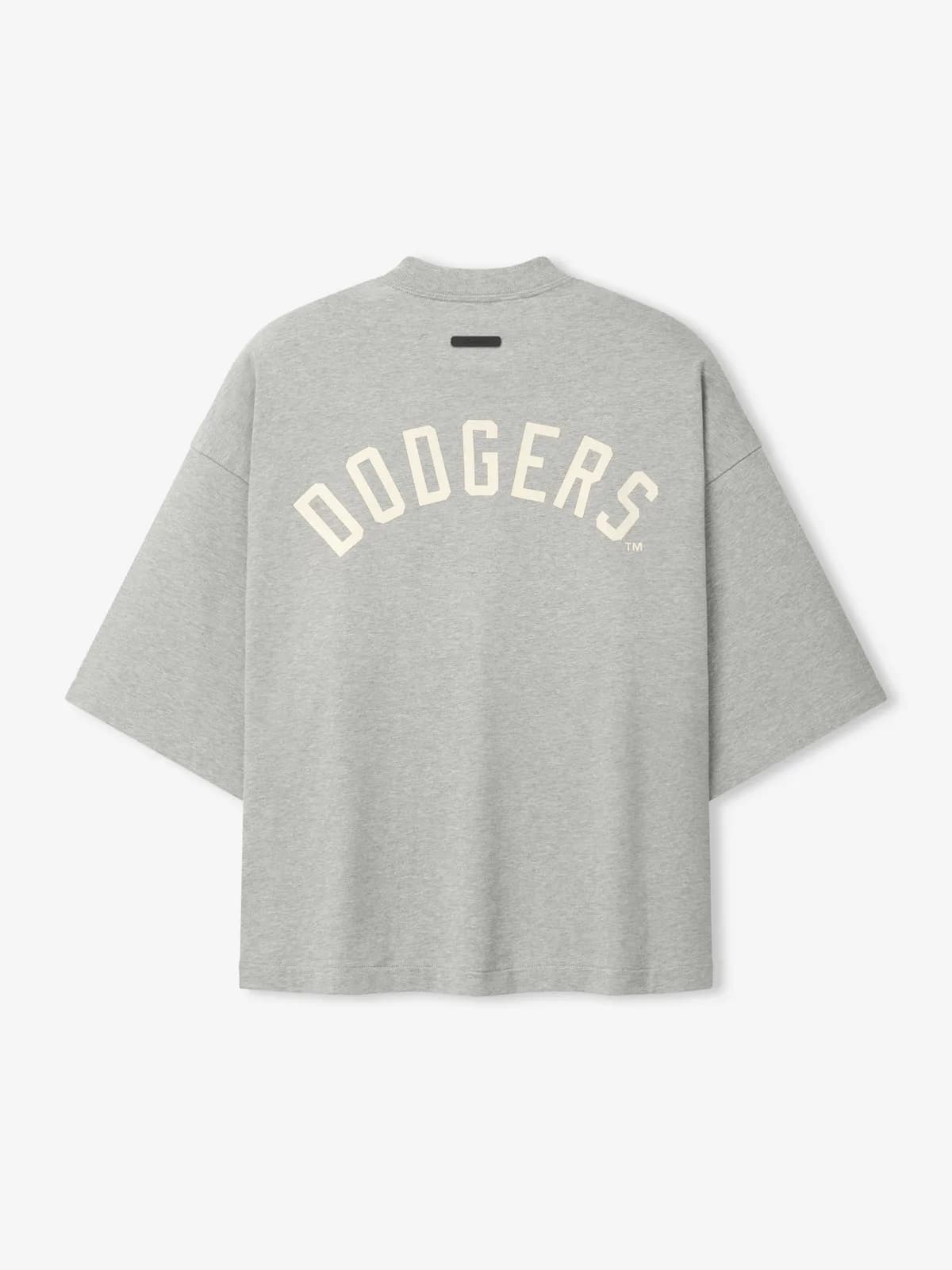 Playera Essentials Dodgers Merch Cemento Jaspe, Essentials Tee (vista 4)