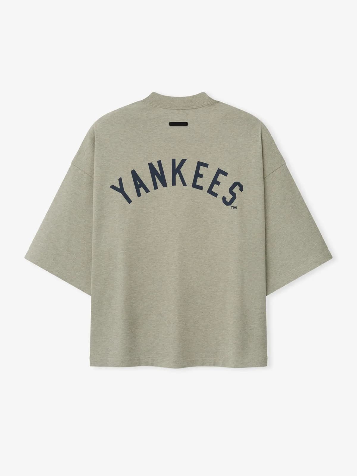 Playera Essentials Yankees Merch Foca Jaspe, Essentials Tee (vista 1)
