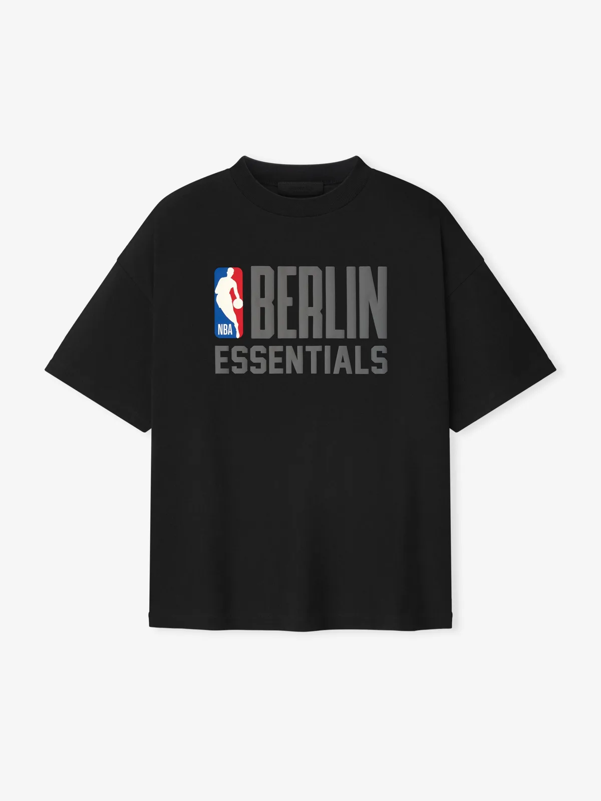 Playera Essentials Berlin 90s Fit Negro, Essentials Tee (vista 1)