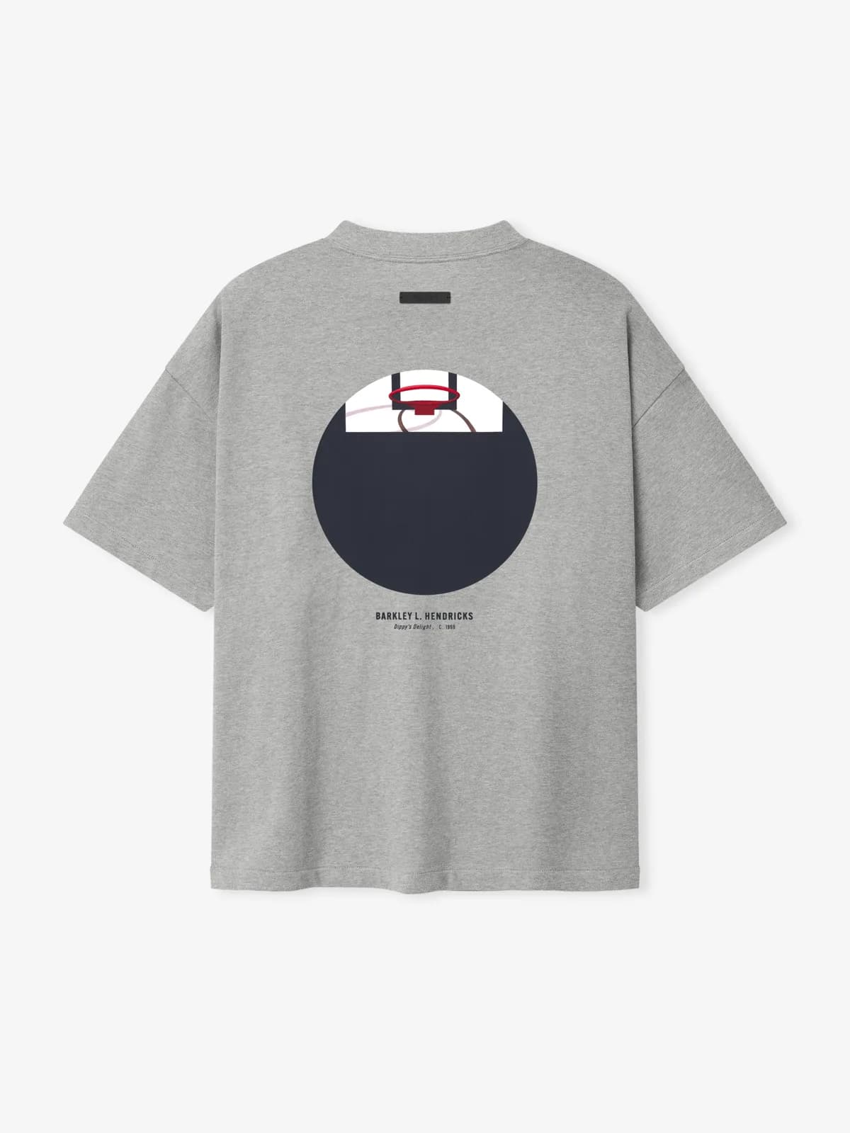 Playera Essentials Celtics X Barkley Hendricks 90s Cemento Jaspe, Essentials Tee (vista 4)