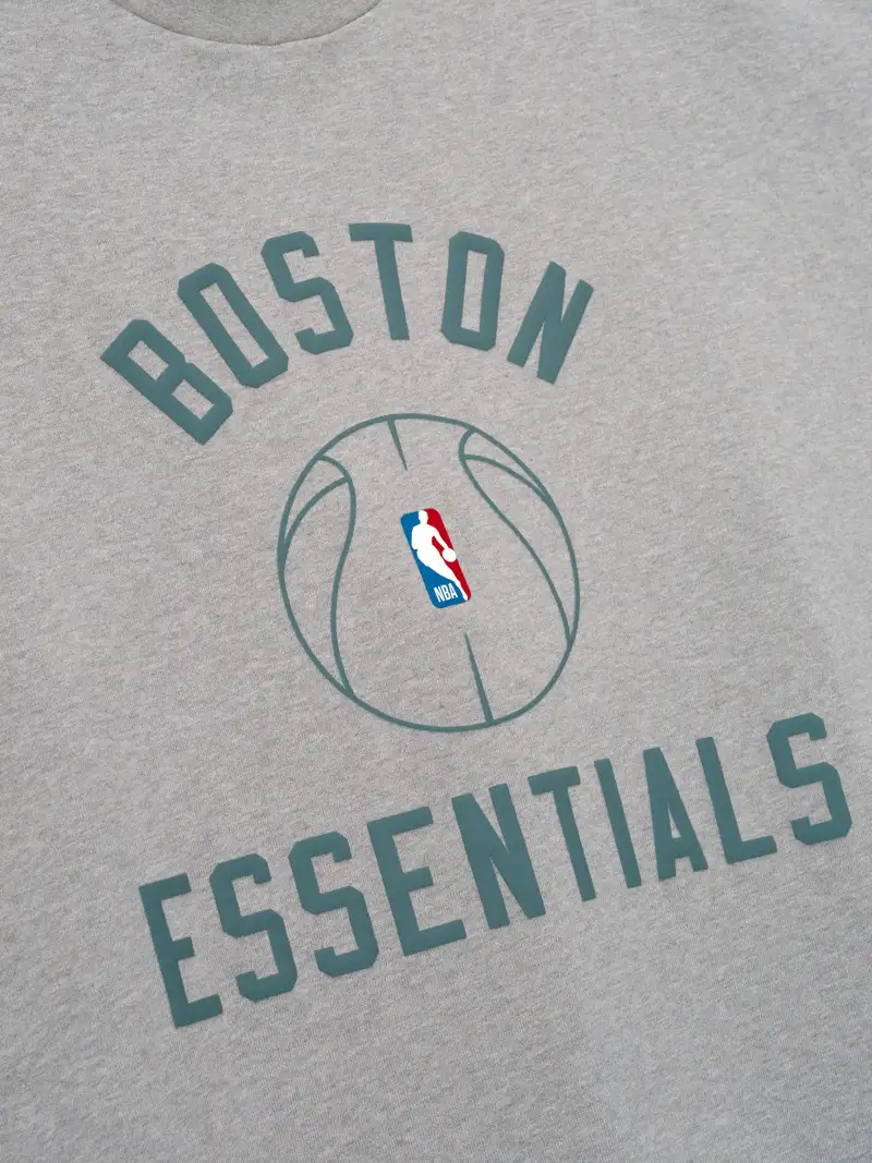 Playera Essentials Celtics X Barkley Hendricks 90s Cemento Jaspe, Essentials Tee (vista 5)