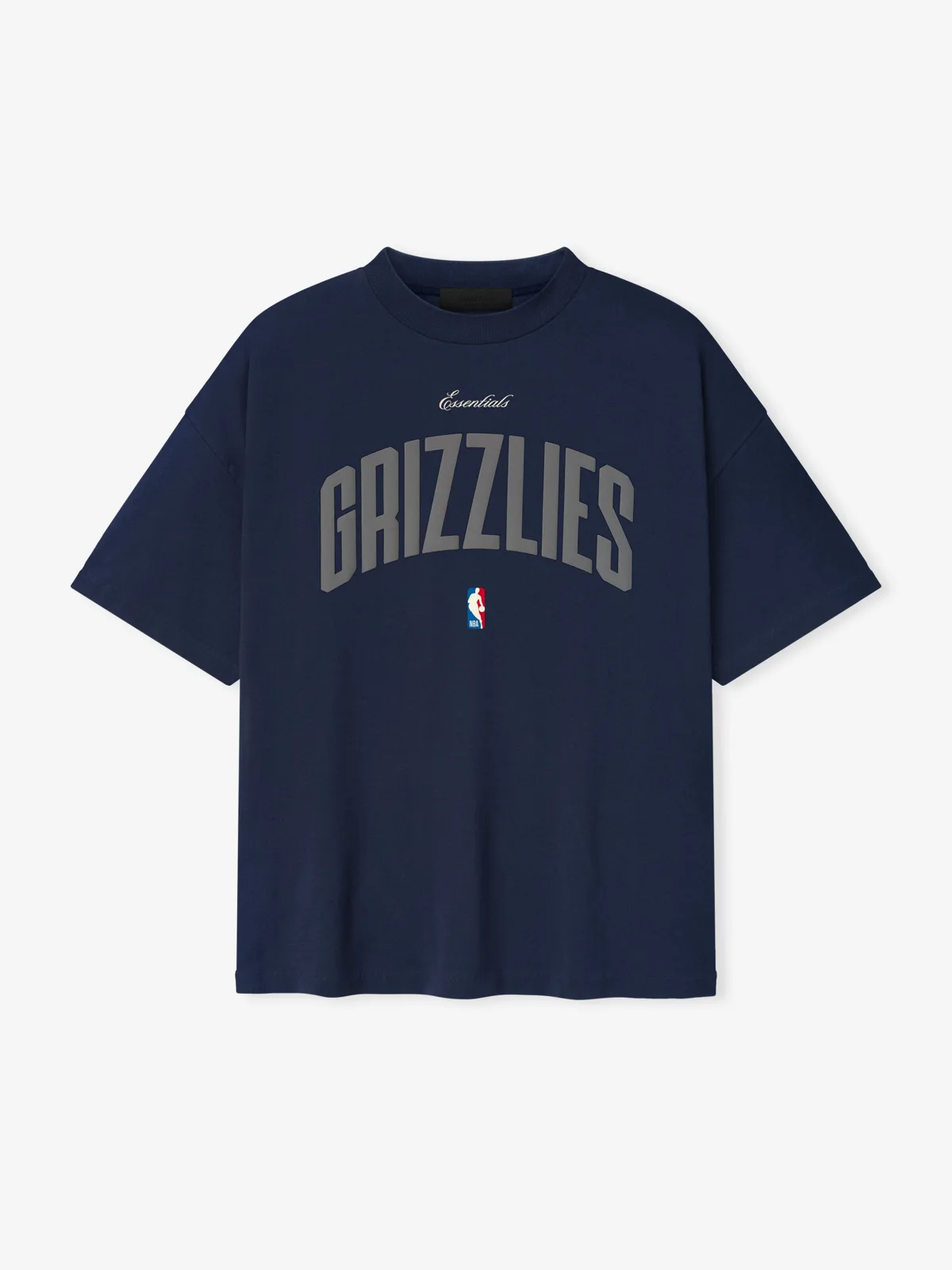 Playera Essentials Memphis Grizzlies 90s Fit Medianoche Azul Marino, Essentials Tee (vista 1)