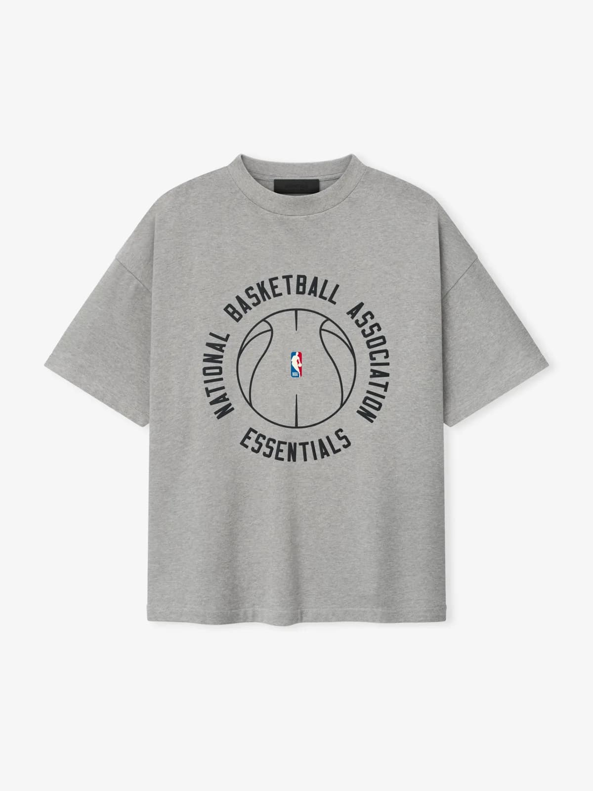 Playera Essentials NBA X Barkley Hendricks 90S Cemento Jaspe, Essentials Tee (vista 1)