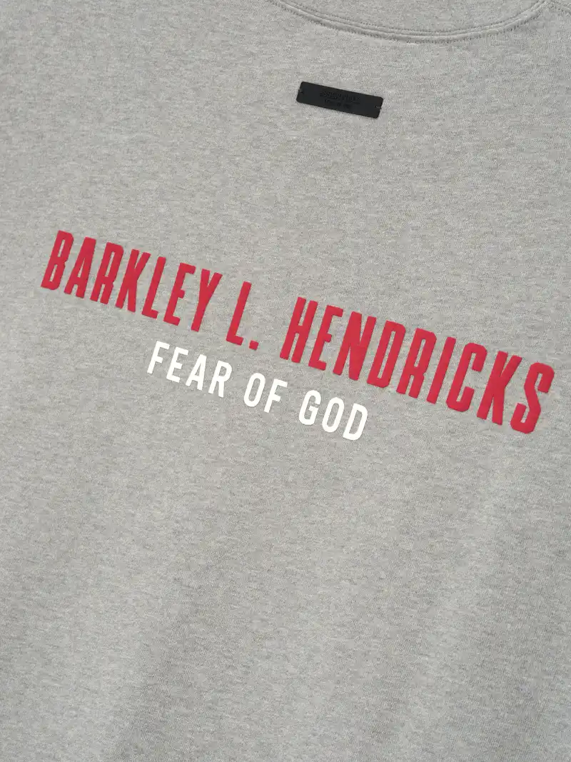 Playera Essentials NBA X Barkley Hendricks 90S Cemento Jaspe, Essentials Tee (vista 4)