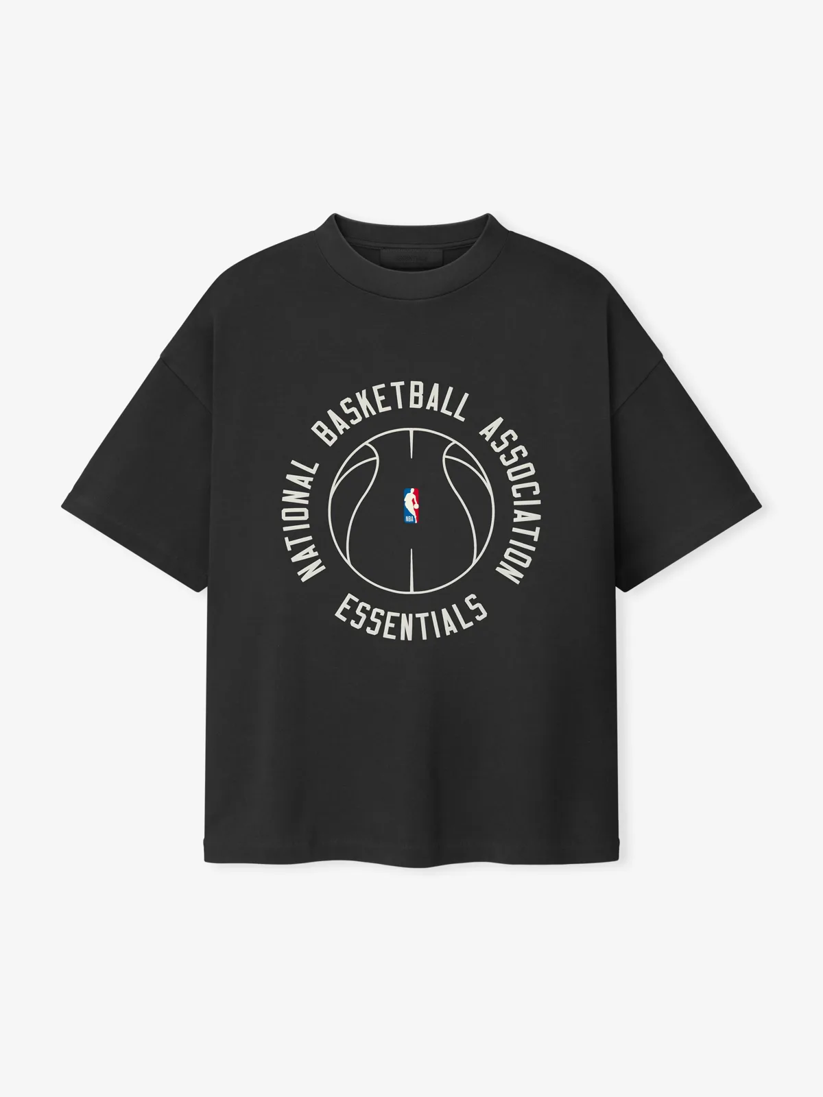 Playera Essentials NBA X Barkley Hendricks 90s Desteñido Negro, Essentials Tee (vista 1)