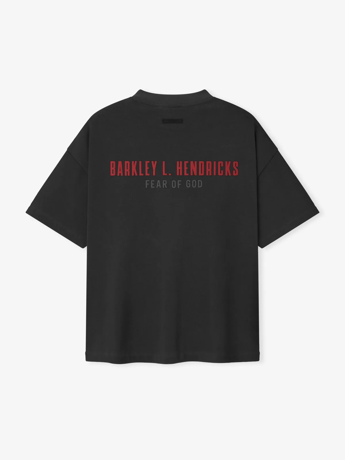 Playera Essentials NBA X Barkley Hendricks 90s Desteñido Negro, Essentials Tee (vista 2)