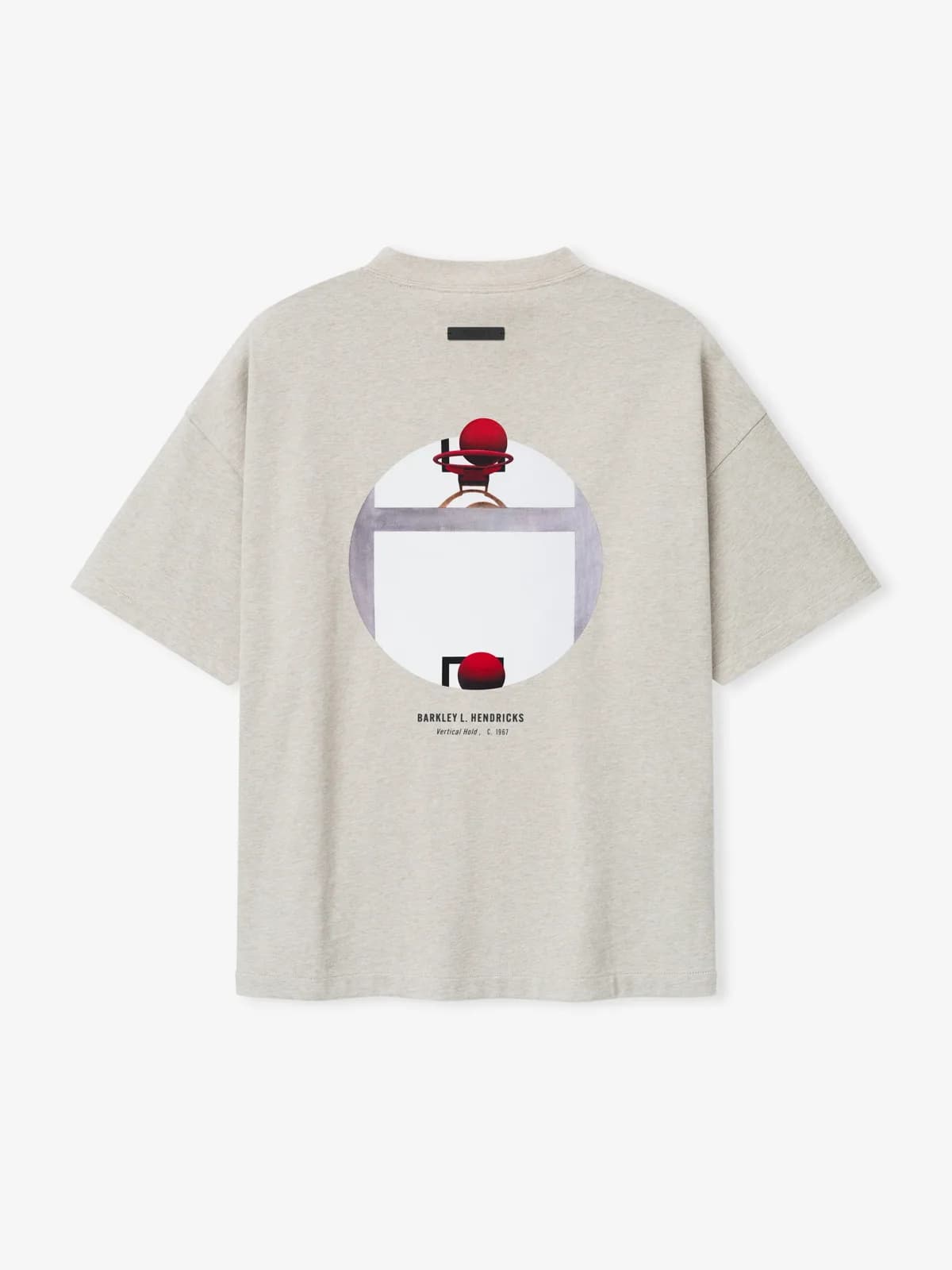 Playera Essentials Warriors X Barkley Hendricks 90s Jaspe Piedra, Essentials Tee (vista 1)