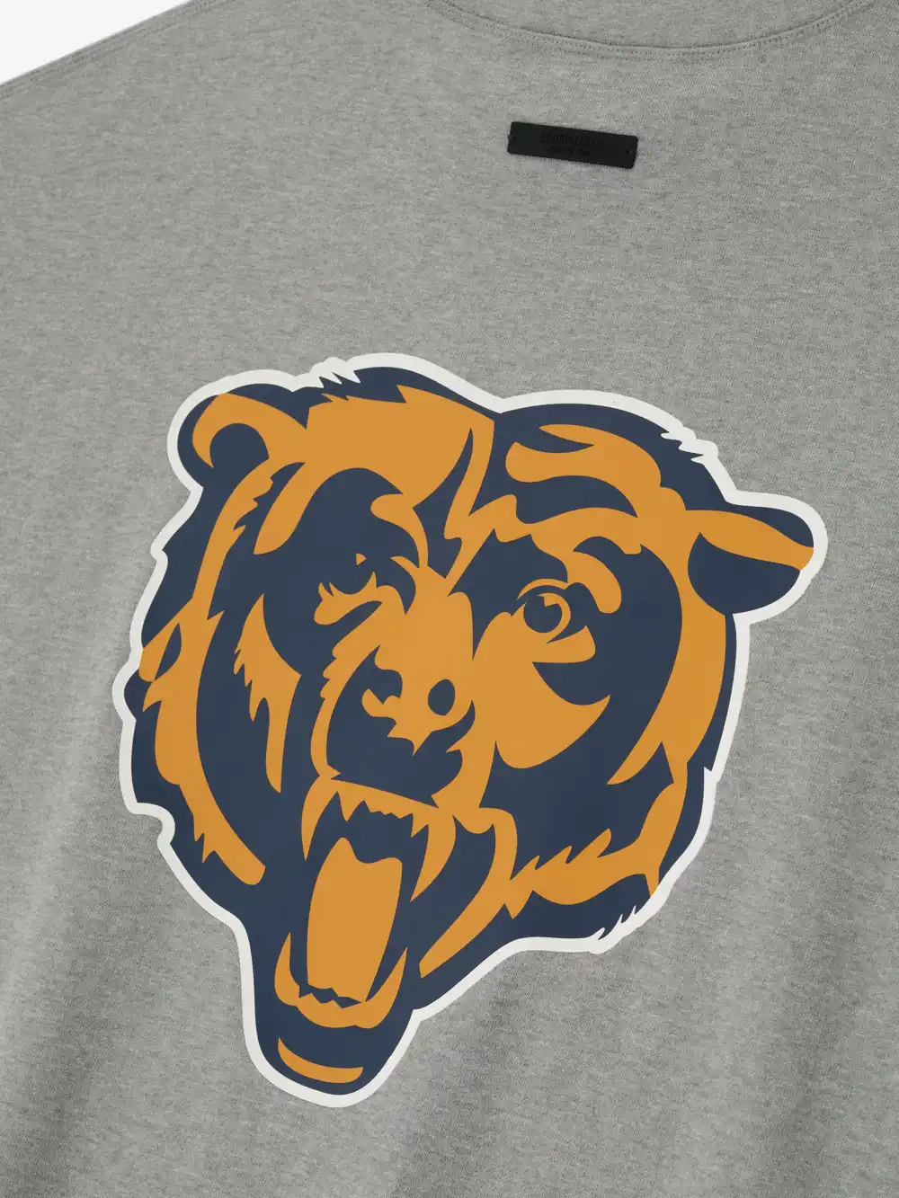 Playera Essentials Bears 90s 3/4 Sleeve Football Cemento Jaspe Canyon, Essentials Tee (vista 4)