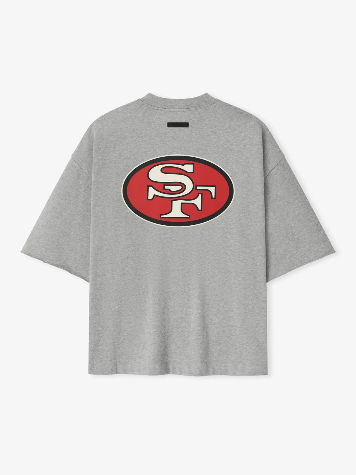 Playera Essentials Forty Niners 90s 3/4 Sleeve Football Cemento Jaspe, Essentials Tee (vista 1)