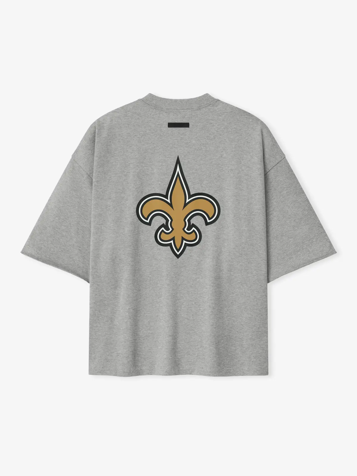 Playera Essentials Saints 90s 3/4 Sleeve Football Cemento Jaspe, Essentials Tee (vista 1)