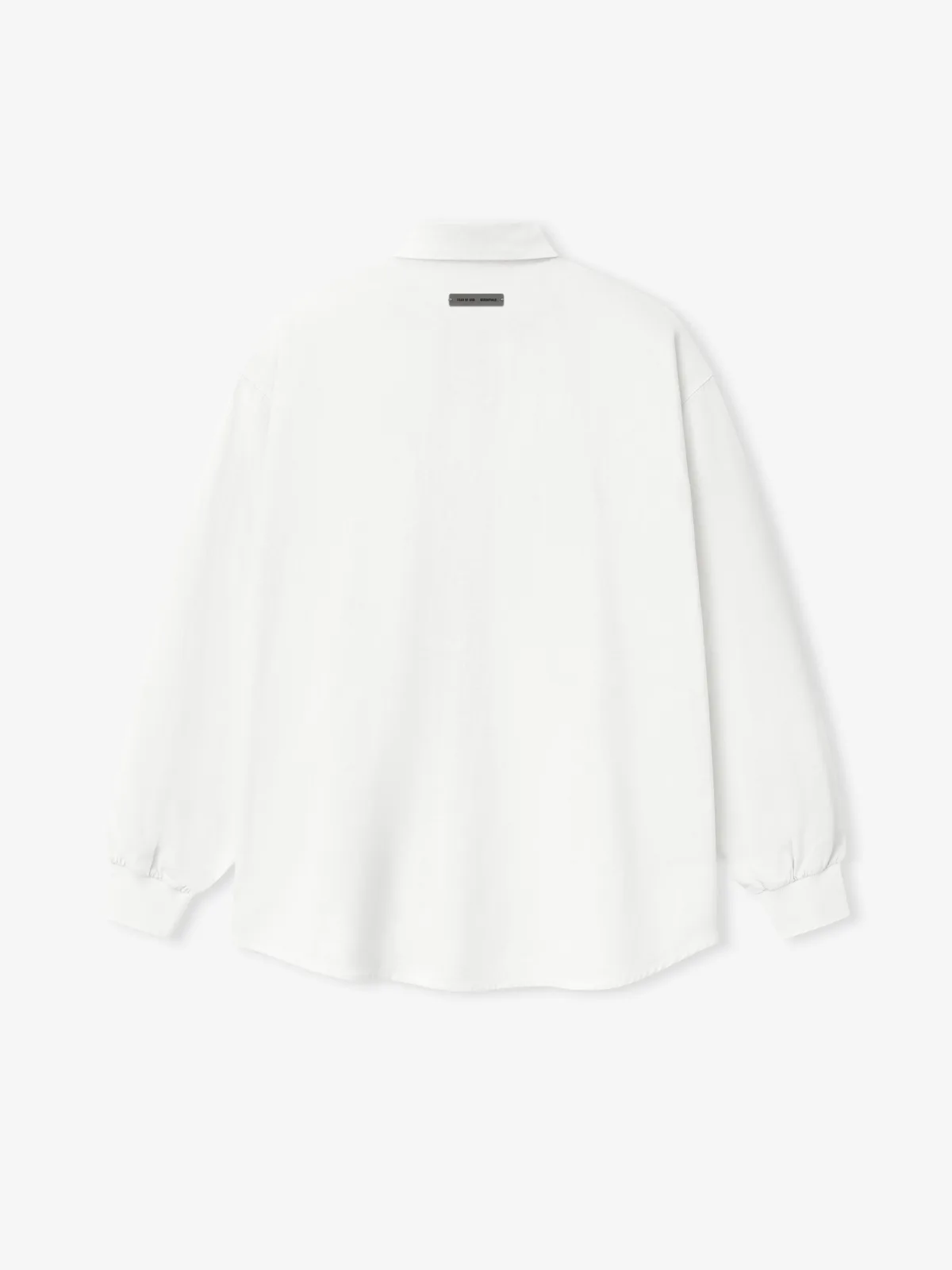 Playera Essentials Oxford Shirt Oxford Shirt Cloud Blanco, Essentials Tee (vista 4)