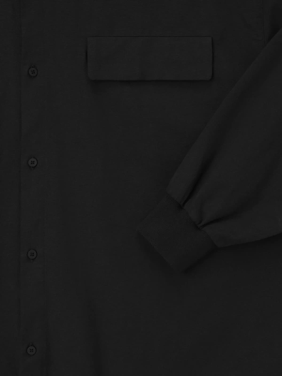 Playera Essentials Oxford Shirt Oxford Shirt Jet Negro, Essentials Tee (vista 5)