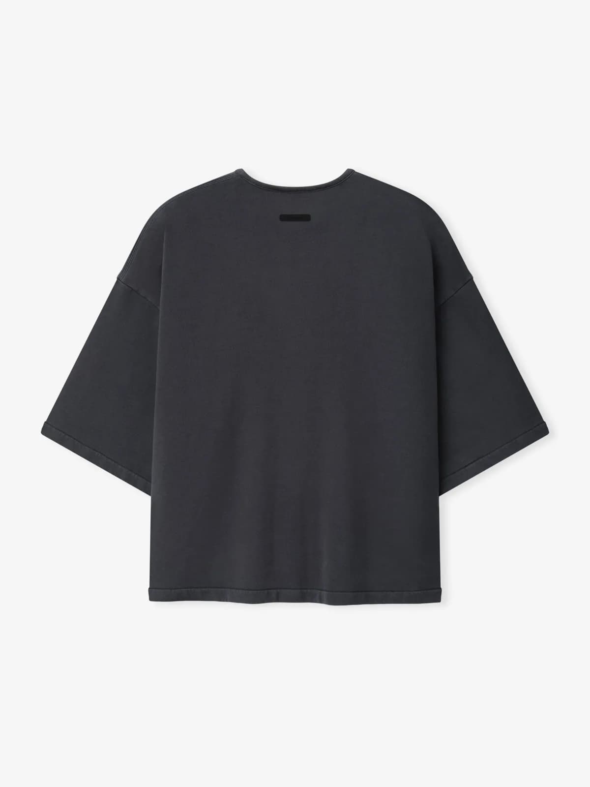 Playera Essentials 3/4 Henley Sweatshirt Lavado Acero Gris, Essentials Tee (vista 1)