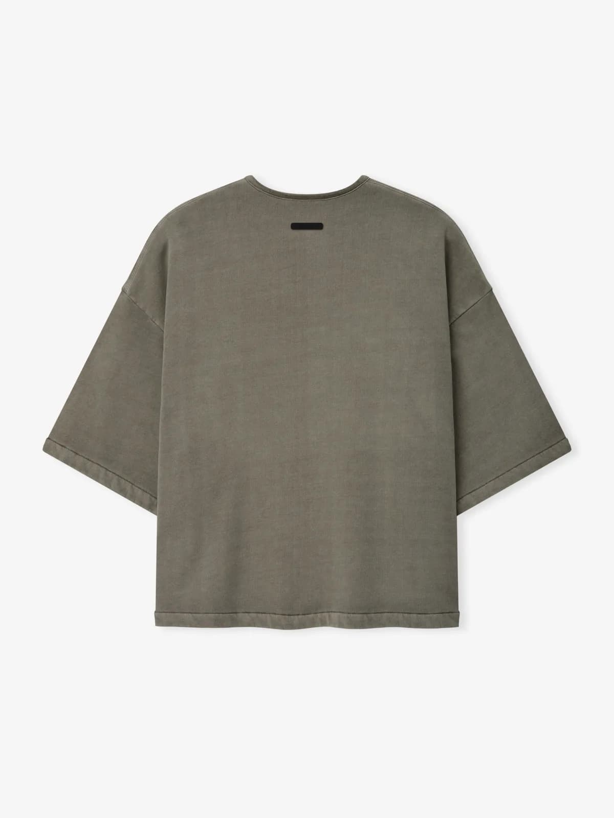 Playera Essentials 3/4 Henley Sweatshirt Lavado Foca, Essentials Tee (vista 1)