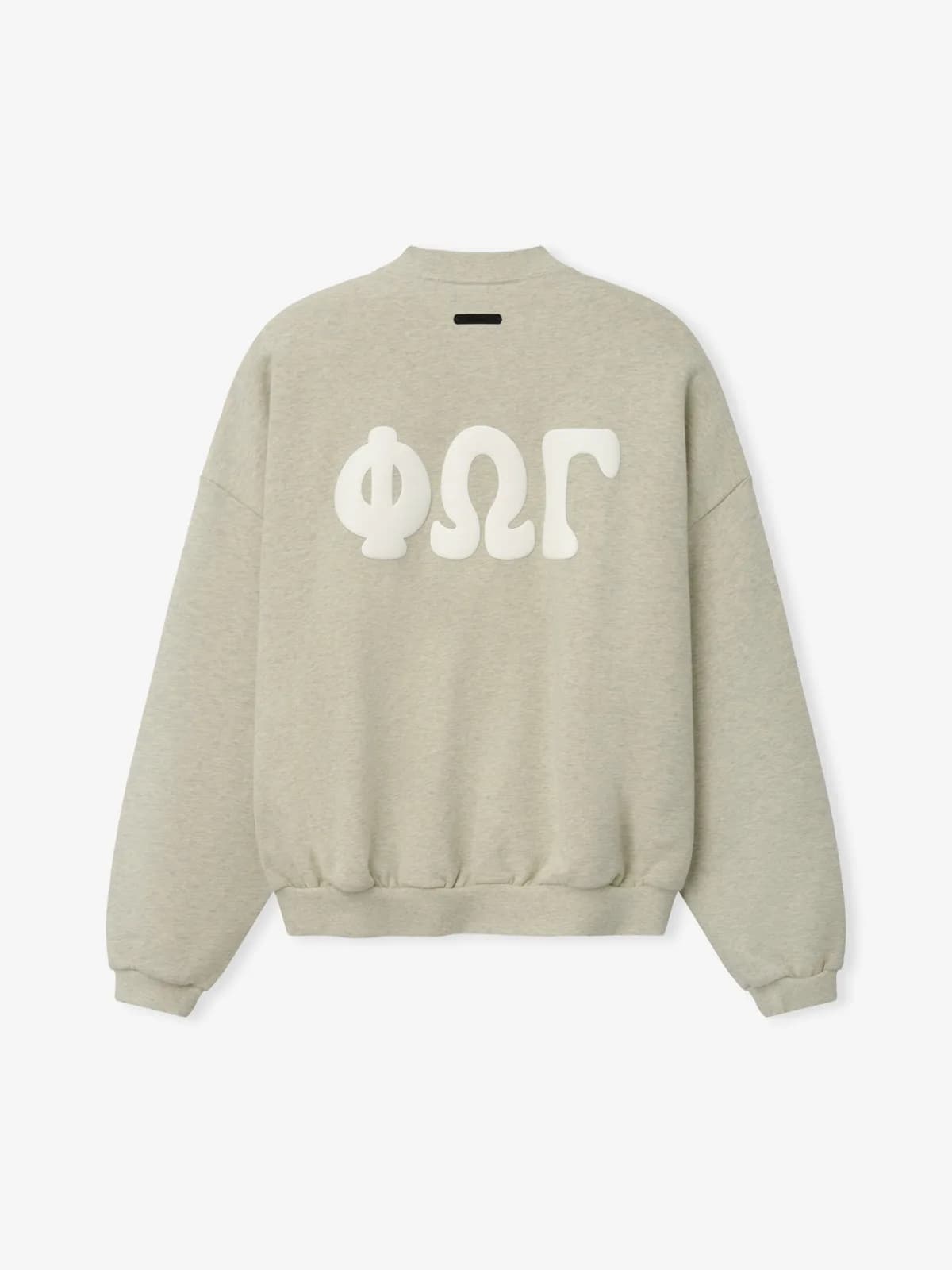 Playera Essentials 90s Sweatshirt Lavado Vainilla Jaspe, Essentials Tee (vista 1)