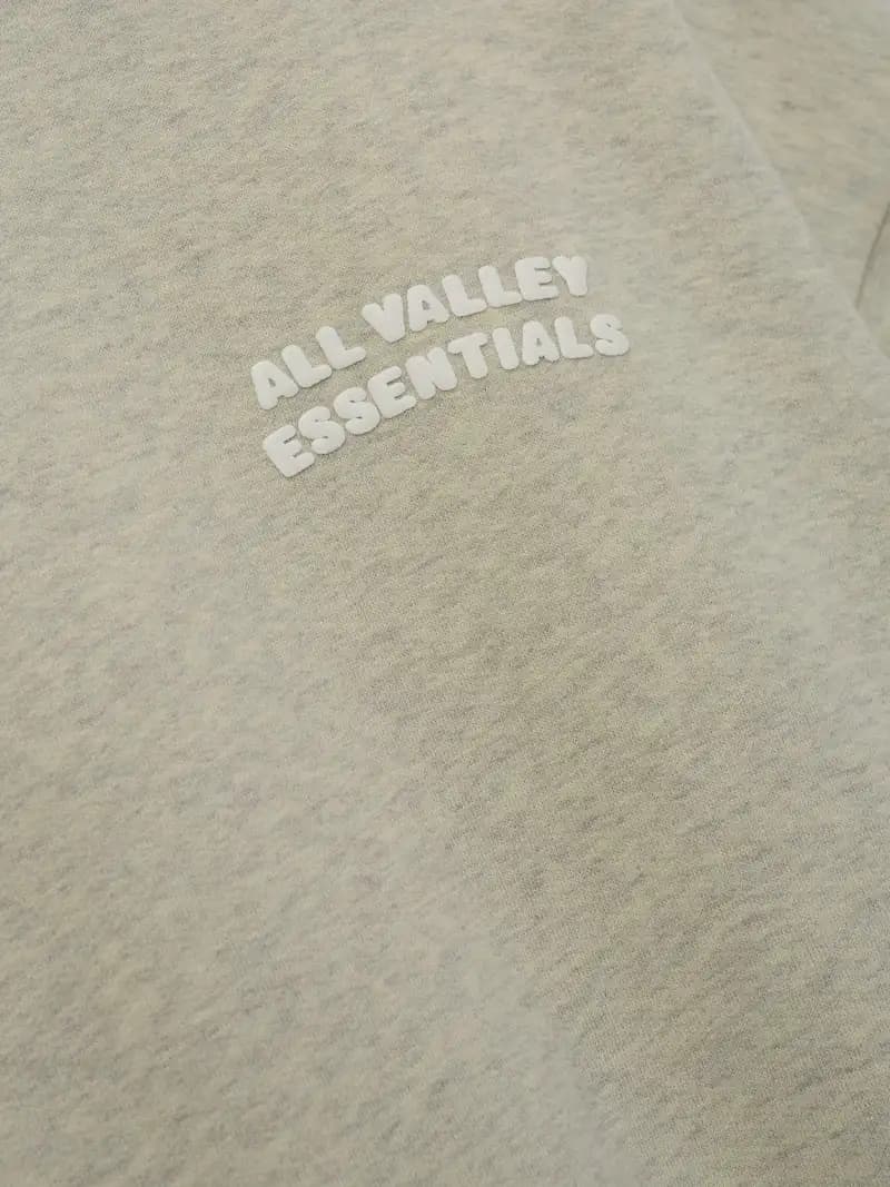 Playera Essentials 90s Sweatshirt Lavado Vainilla Jaspe, Essentials Tee (vista 3)