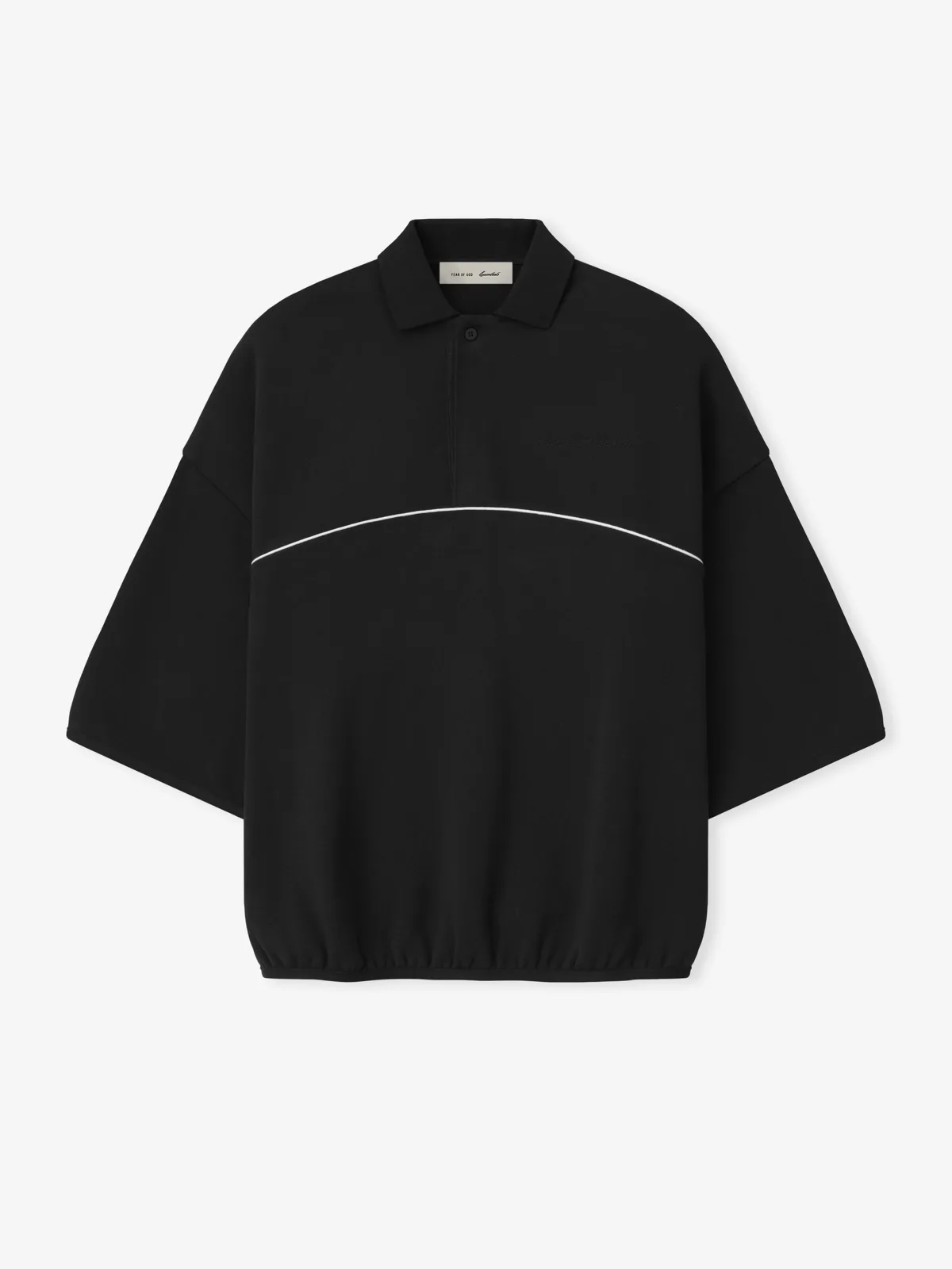 Playera Essentials Active Trace 3/4 Sleeve Modern Sweatshirt Vintage Negro, Essentials Tee (vista 1)