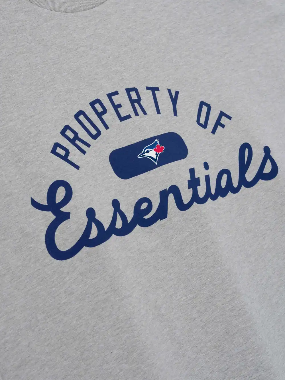 Playera Essentials Blue Jays Merch Cemento Jaspe, Essentials Tee (vista 3)