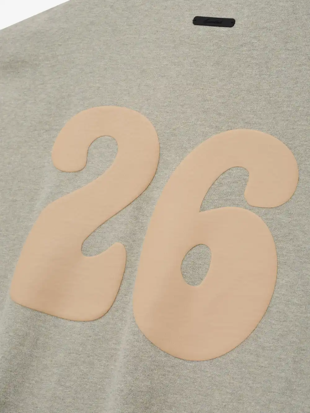Playera Essentials Heavy Jersey Merch Boxy Fit Lavado Foca Jaspe, Essentials Tee (vista 4)
