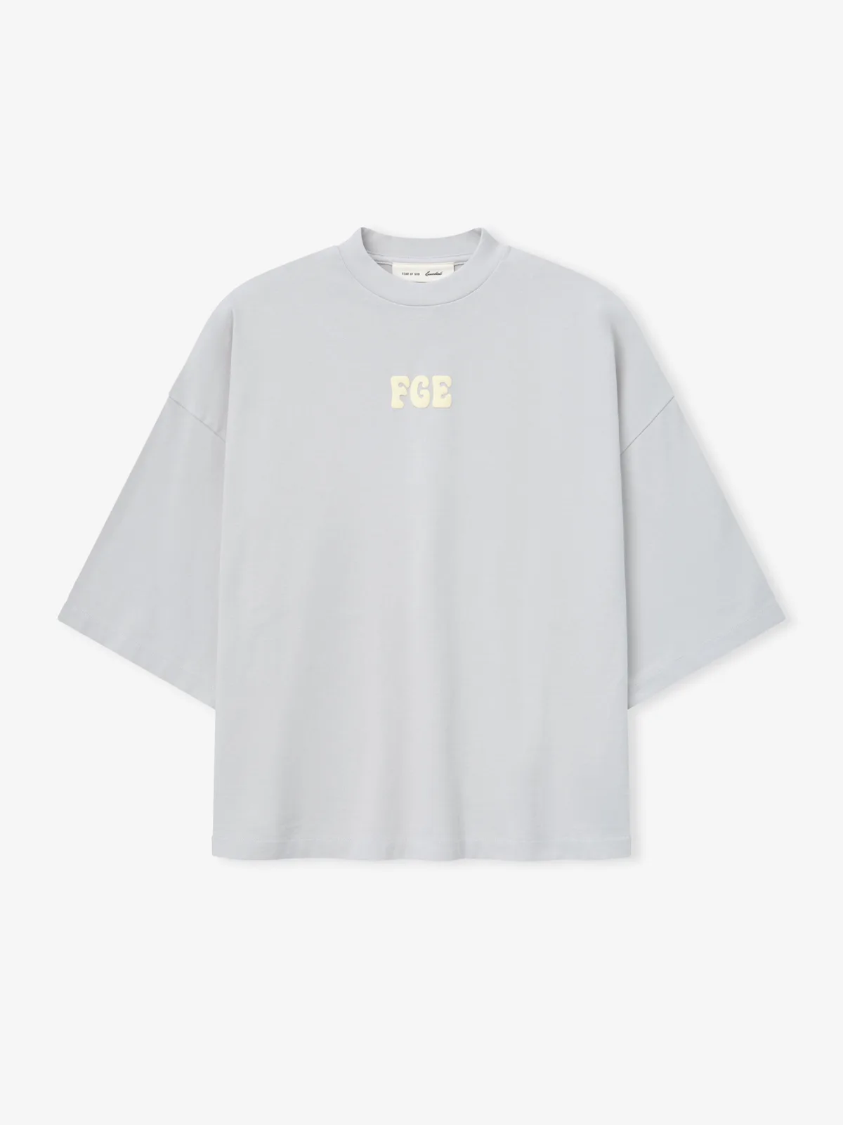 Playera Essentials Heavy Jersey Merch Boxy Fit Lavado Nublado, Essentials Tee (vista 1)