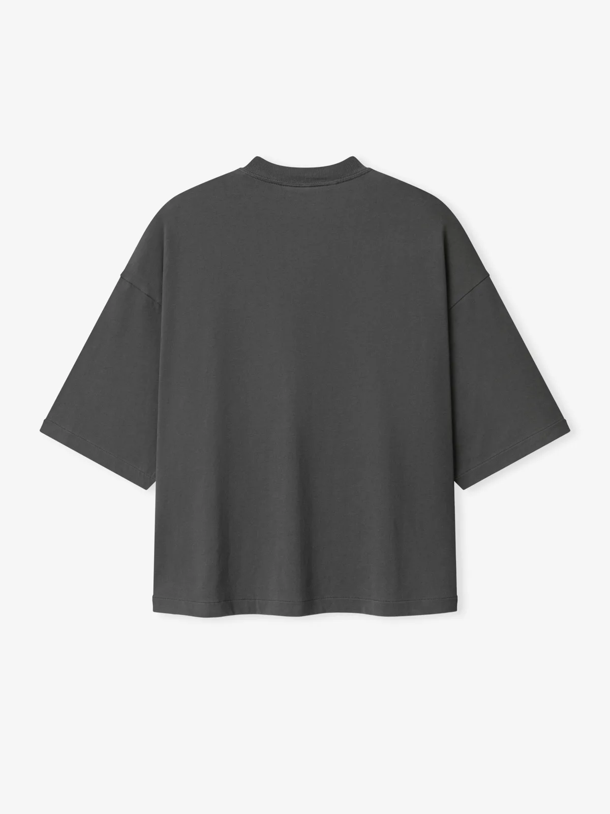 Playera Essentials Merch Boxy Fit Acero Gris, Essentials Tee (vista 2)