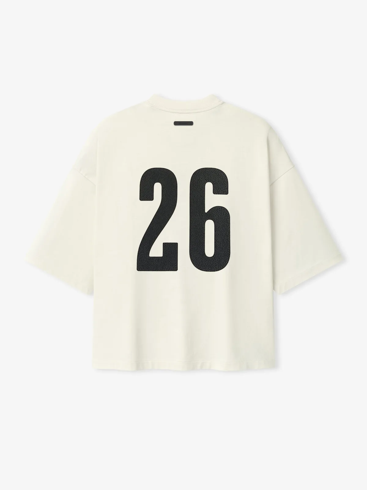 Playera Essentials Merch Boxy Fit Marfil, Essentials Tee (vista 4)