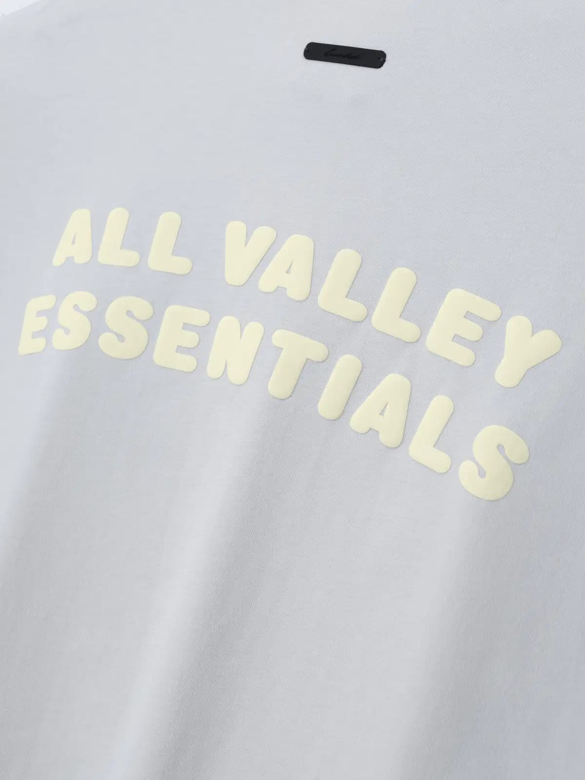 Playera Essentials Merch Boxy Fit Nublado, Essentials Tee (vista 4)