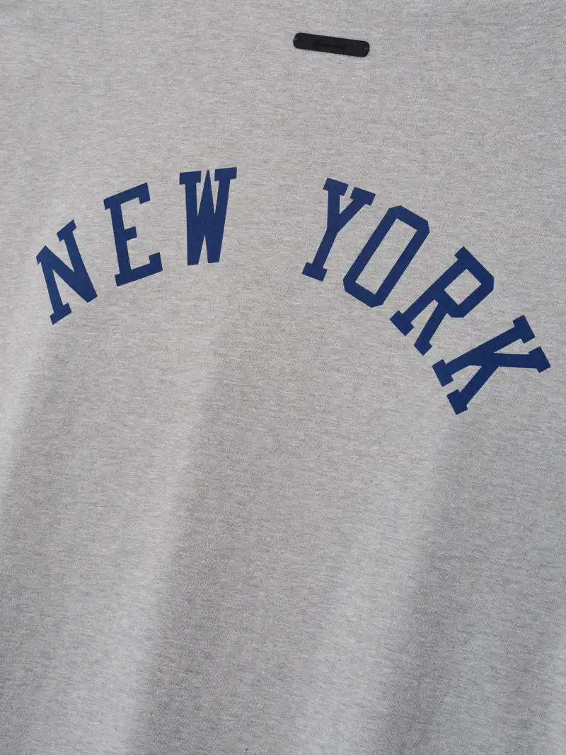 Playera Essentials Mets Merch Cemento Jaspe, Essentials Tee (vista 6)
