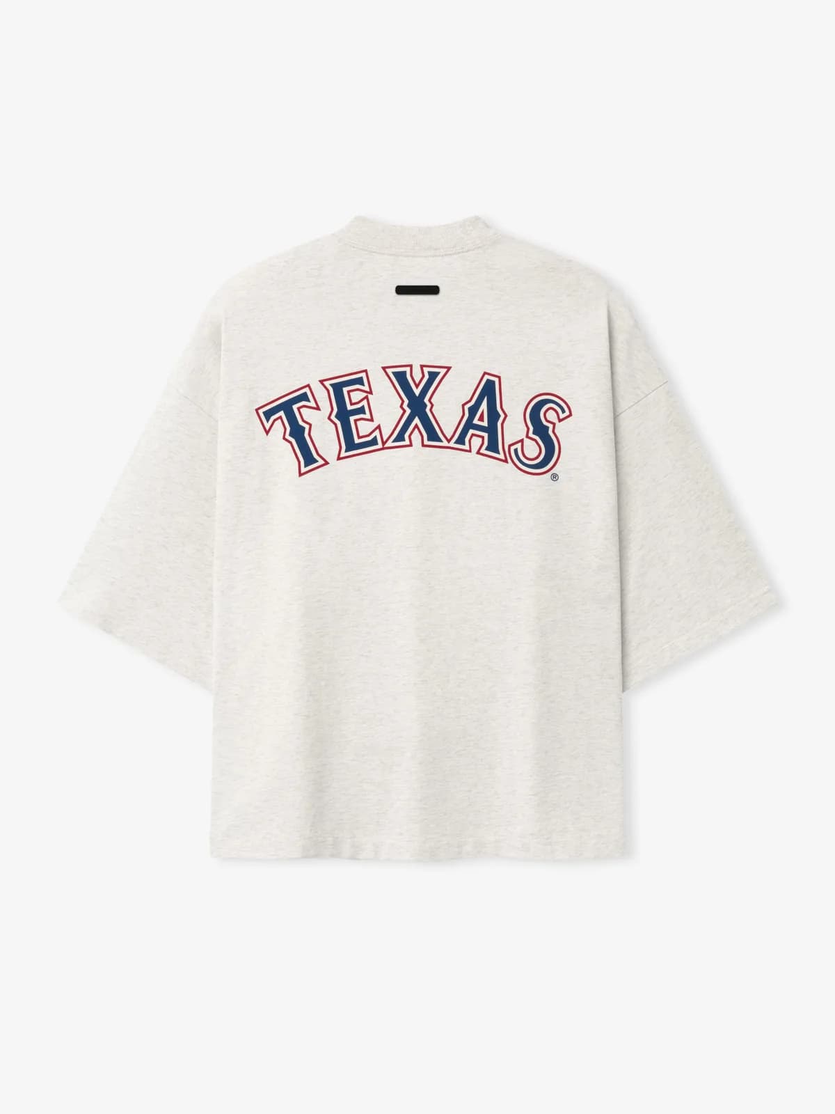 Playera Essentials Rangers Merch Avena Jaspe, Essentials Tee (vista 1)