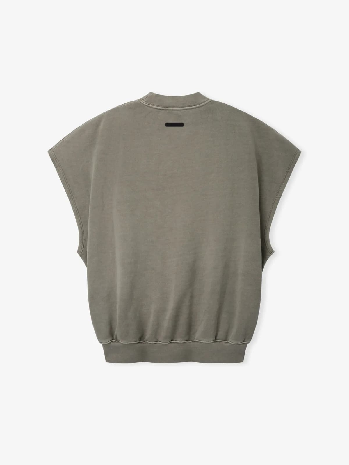 Playera Essentials Relaxed Fleece Cutoff Sweatshirt Lavado Foca, Essentials Tee (vista 3)