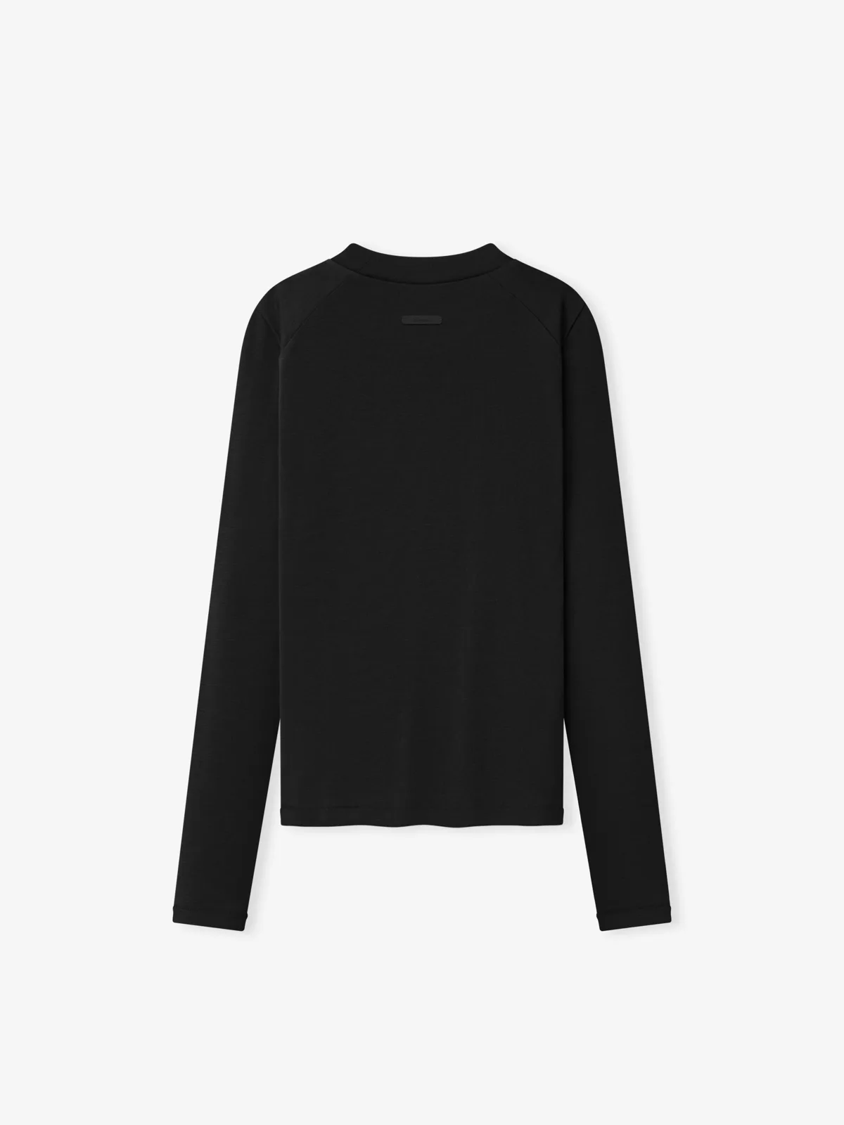 Playera Essentials Rib Fitted Vintage Negro, Essentials Tee (vista 2)