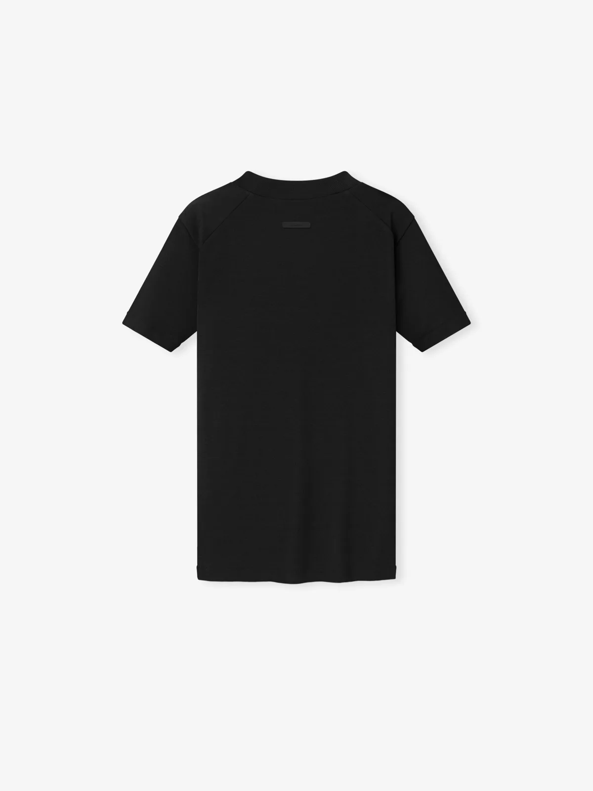 Playera Essentials Rib Fitted Vintage Negro, Essentials Tee (vista 2)