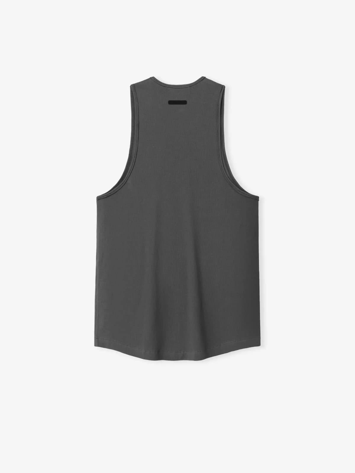 Playera Essentials Ribbed Essential Acero Gris, Essentials Tee (vista 1)