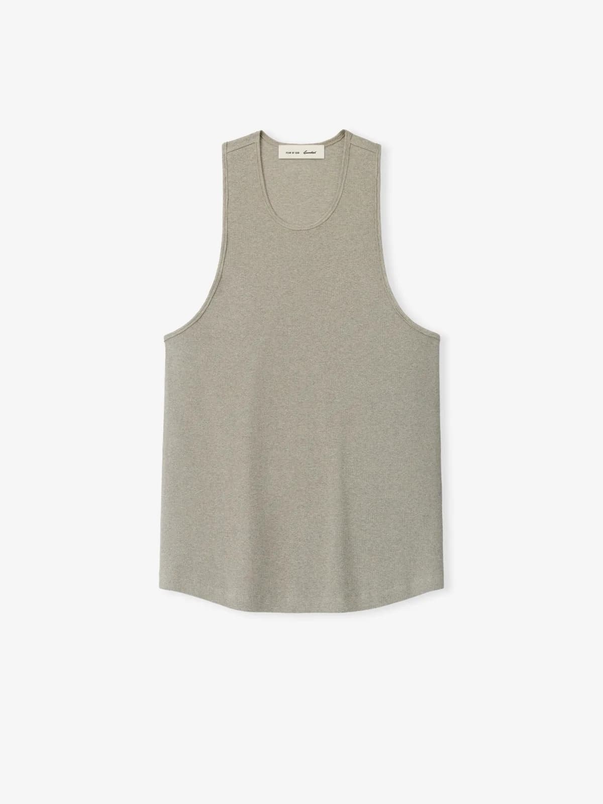 Playera Essentials Ribbed Essential Foca Jaspe, Essentials Tee (vista 1)
