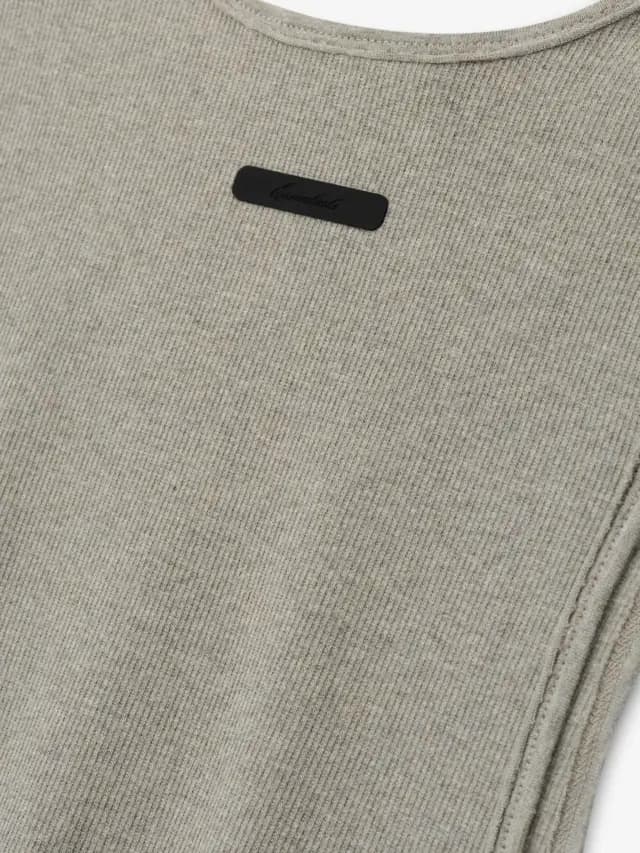 Playera Essentials Ribbed Essential Foca Jaspe, Essentials Tee (vista 3)