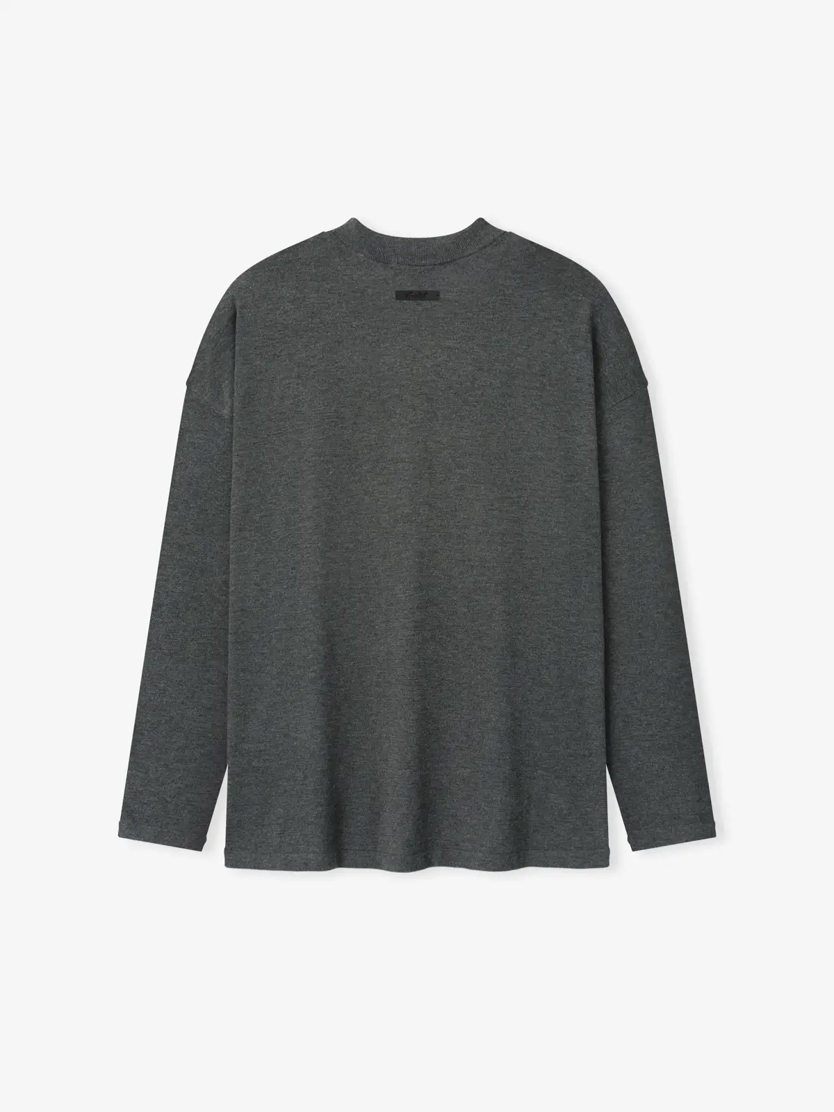 Playera Essentials Soft Knit Acero Gris, Essentials Tee (vista 4)